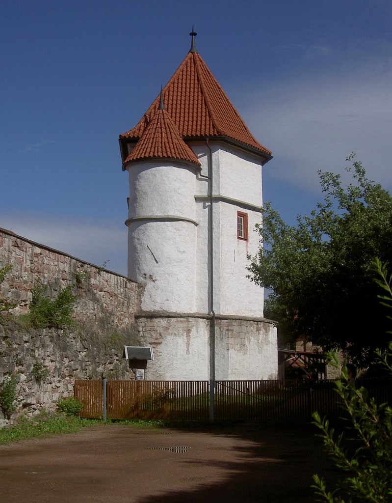 Schmalkalden, Gefngnisturm von Schloss Wilhelmsburg (16.06.2012)