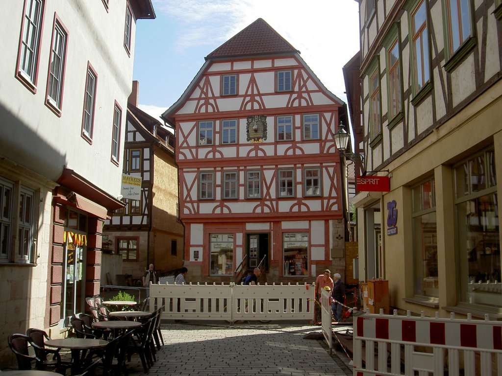 Schmalkalden, Lutherhaus, erbaut 1530 (16.06.2012)