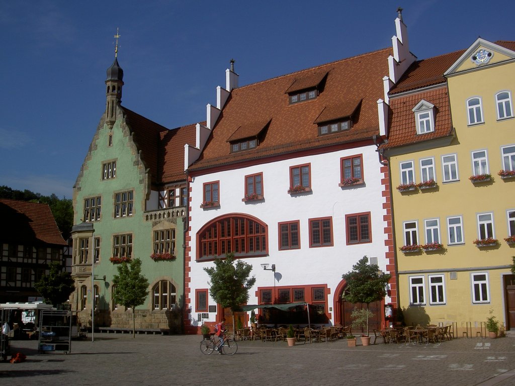 Schmalkalden, Rathaus am Altmarkt (16.06.2012)
