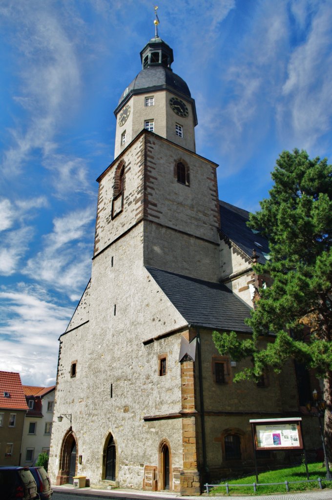 Schmlln, Stadtkirche St. Nicolai, Altenburger Land (18.07.2011)