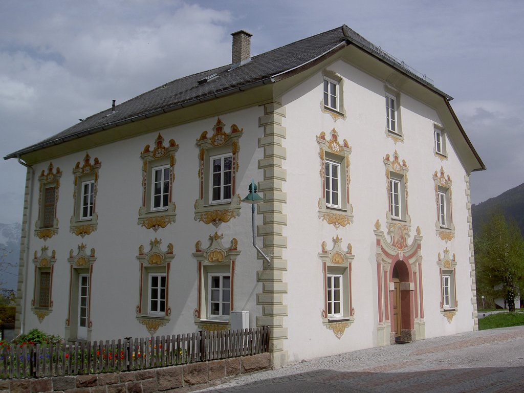 Schnberg, Widum (Pfarrhaus), Dorfstr. 35 (01.05.2013)