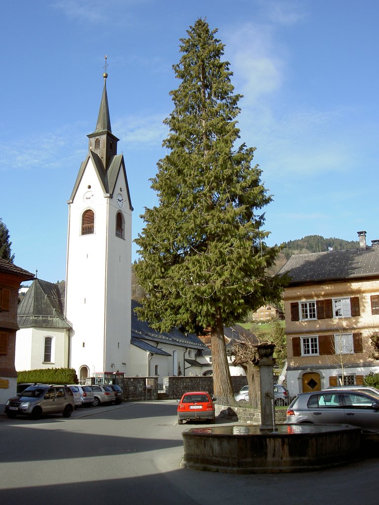 Schwarzenberg, Dreifaltigkeitskirche, erbaut 1755 (14.04.2013)