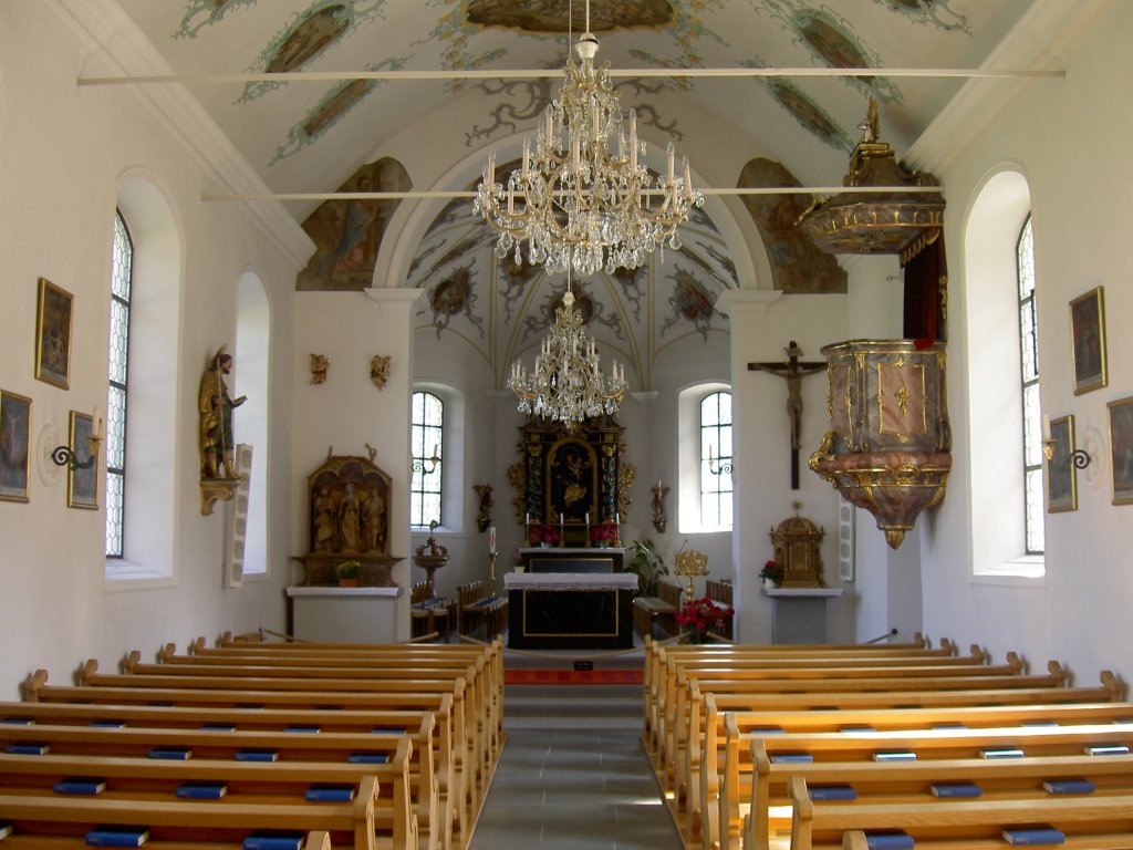 Seedorf, St. Ulrich Kirche, Kanton Uri (05.09.2010)