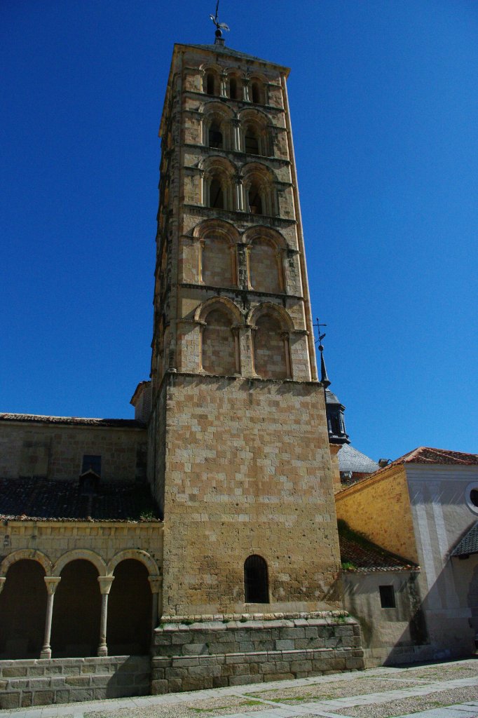 Segovia, romanische San Esteban Kirche, erbaut im 13. Jahrhundert
(21.05.2010)