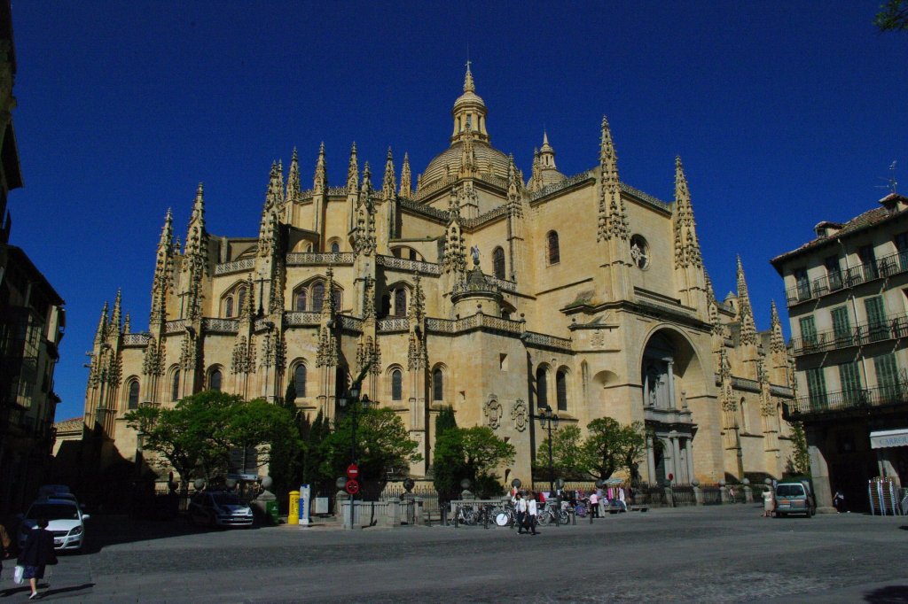 Segovia, Sptgotische Kathedrale, erbaut von 1525 bis 1768 (21.05.2010)