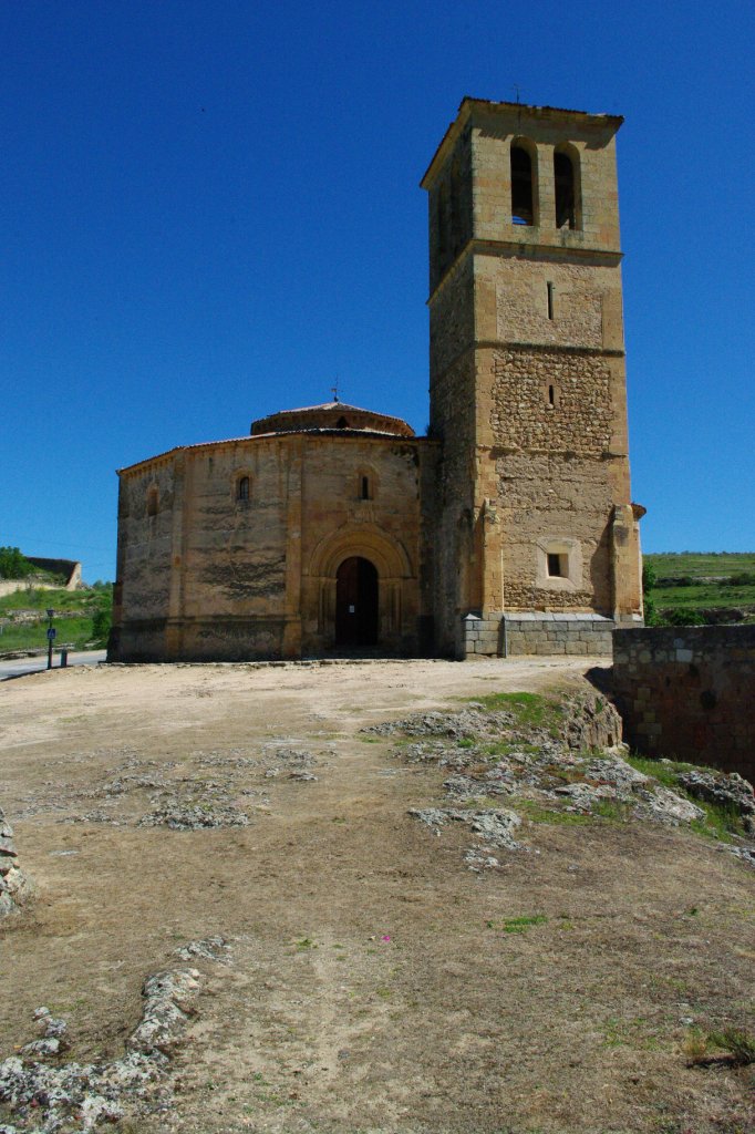 Segovia, Vera Cruz Kirche, erbaut 1208 vom Orden des hl. Grab (21.05.2010)