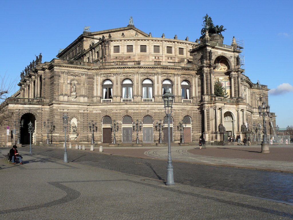 Semperoper, Dresden. 07.12.2009.