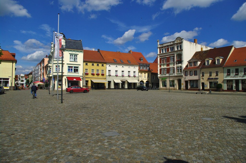 Senftenberg, Altmarkt, Kreis Oberspreewald-Lausitz (24.07.2011)