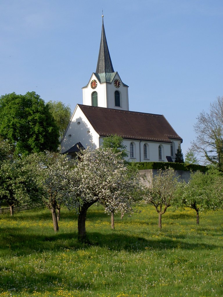 Sennwald, Ref. Kirche, Kanton St. Gallen (29.04.2010)