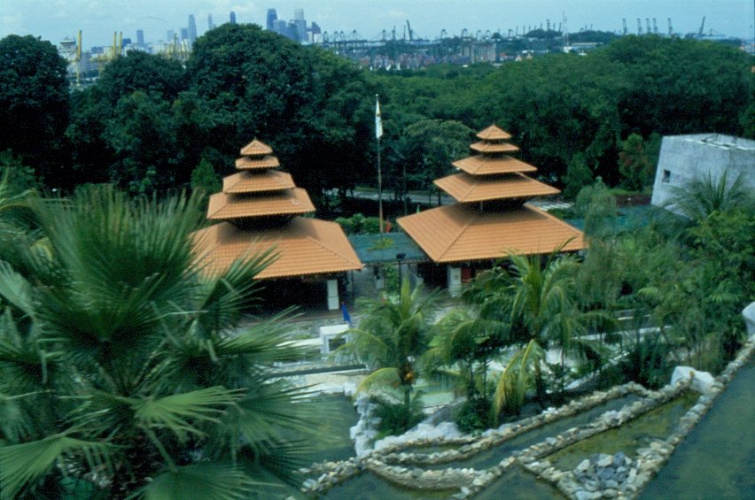 Sentosa Island in Singapur im Oktober 2001