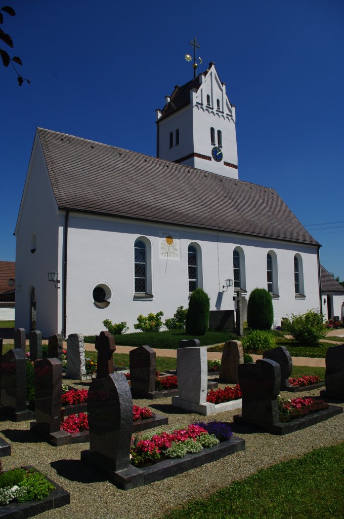 Setzingen, Ev. Bartholomus Kirche, Landkreis Alb Donau (28.06.2011)