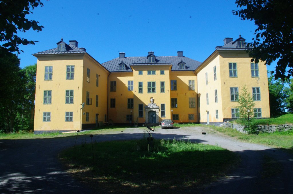 Sigtuna, Schloss Venngarn, erbaut Mitte des 17. Jahrhunderts von Jean de la Vallees (09.07.2013)
