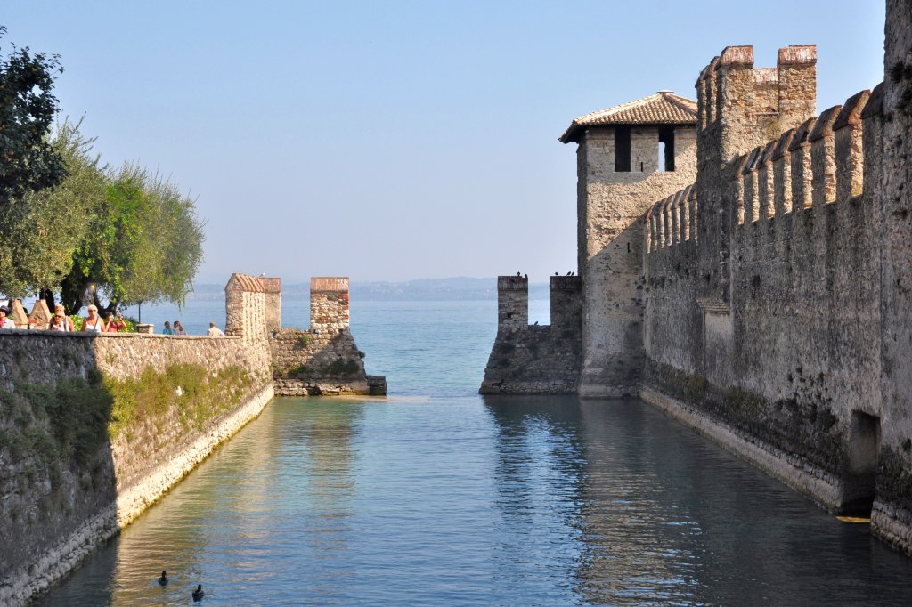 SIRMIONE (Provincia di Brescia), 30.09.2011, Teil der Scaligeri-Burg