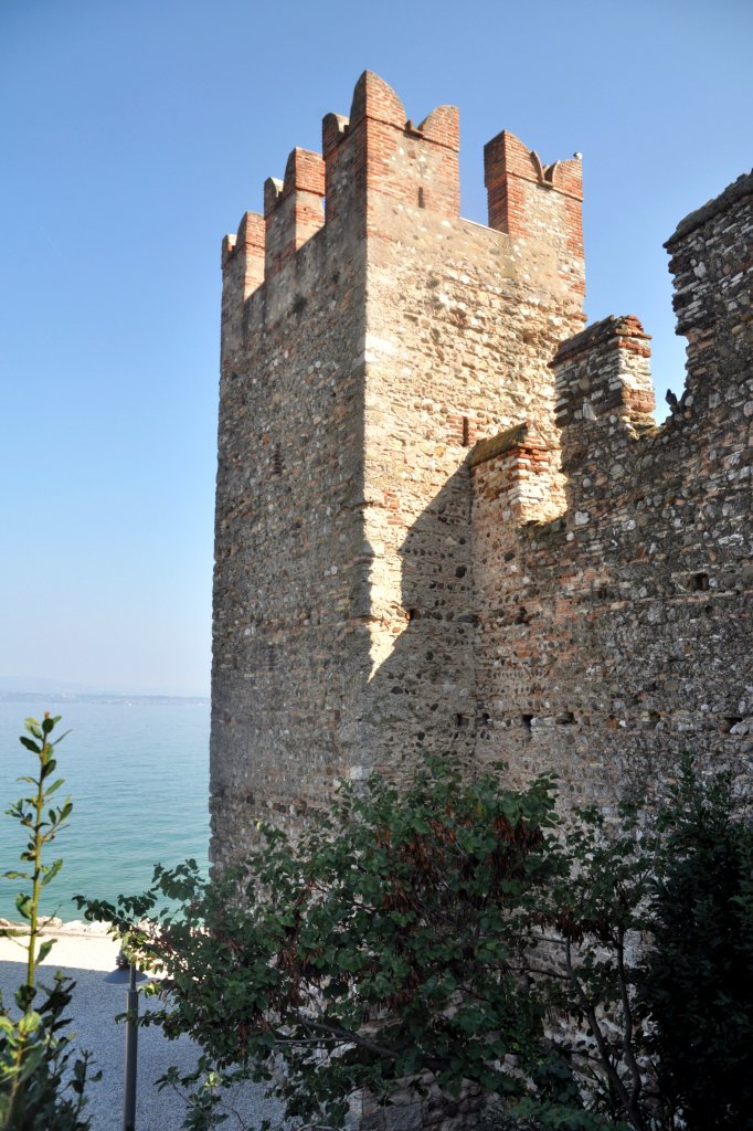 SIRMIONE (Provincia di Brescia), 30.09.2011, Turm der Scaligeri-Burg