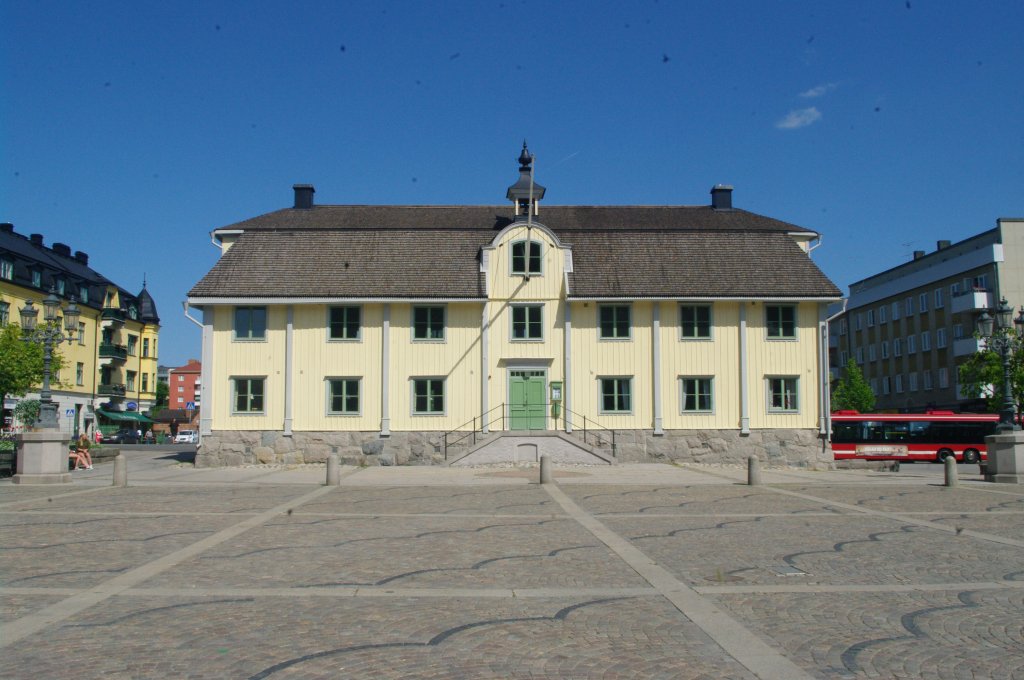 Sdertlje, Rathaus, erbaut 1735 am Stor Torget Platz (09.07.2013)
