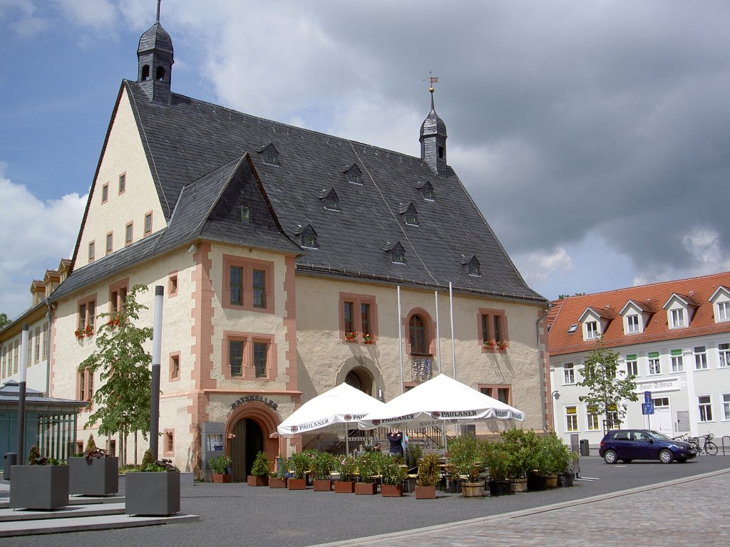 Smmerda, Rathaus am Markt (12.06.2012)