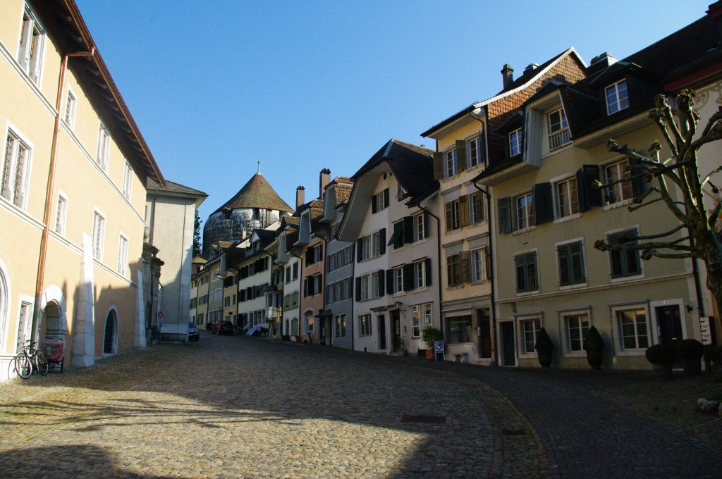 Solothurn, Altstadt hinter dem Baseltor (18.04.2011)