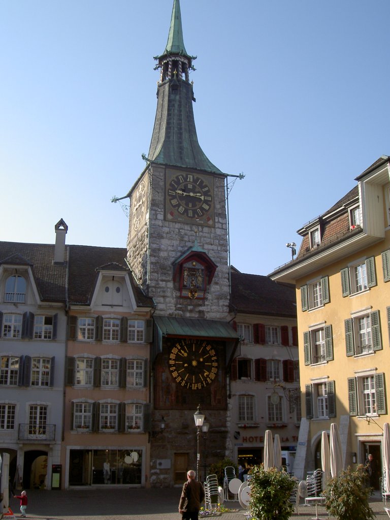 Solothurn, Zeitglockenturm (18.04.2011)
