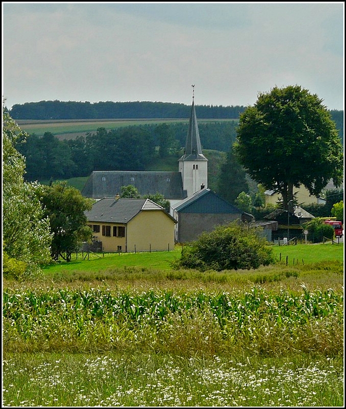 Sommerlicher Blick nach Doennange. 12.08.2010 (Jeanny)