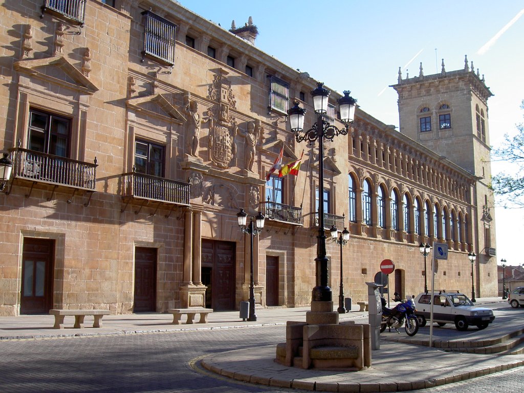 Soria, Palast des Grafen von Gomara, erbaut im 16. Jahrhundert (18.05.2010)