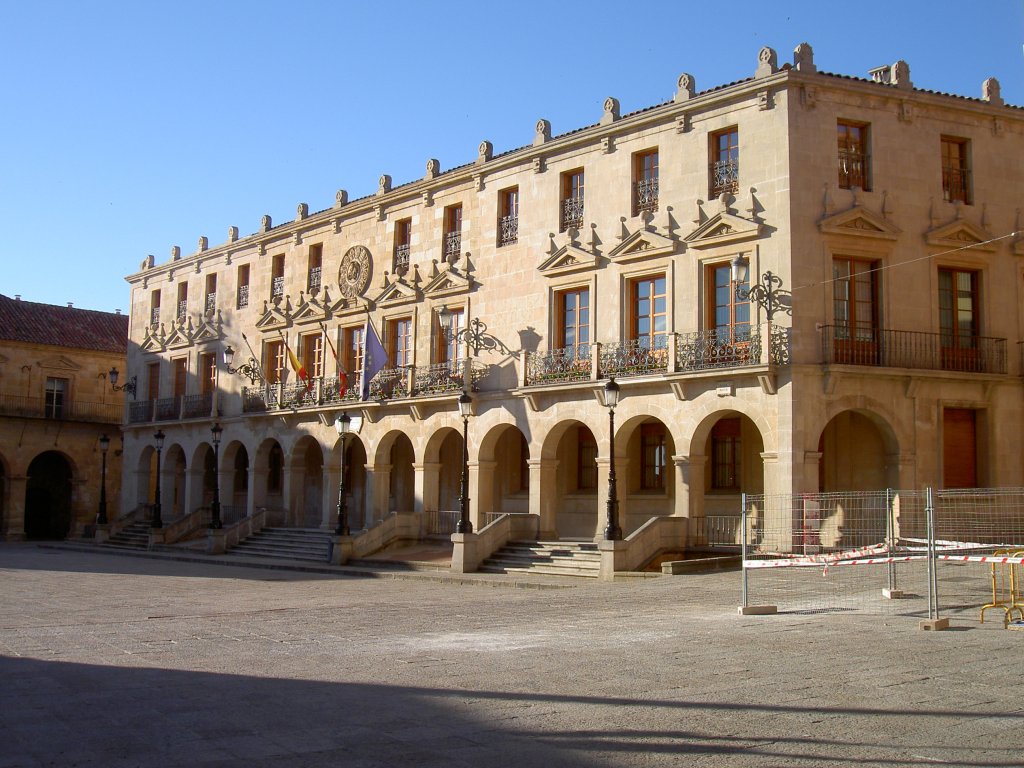 Soria, Rathaus mit Fassade aus dem 17. Jahrhundert (18.05.2010)