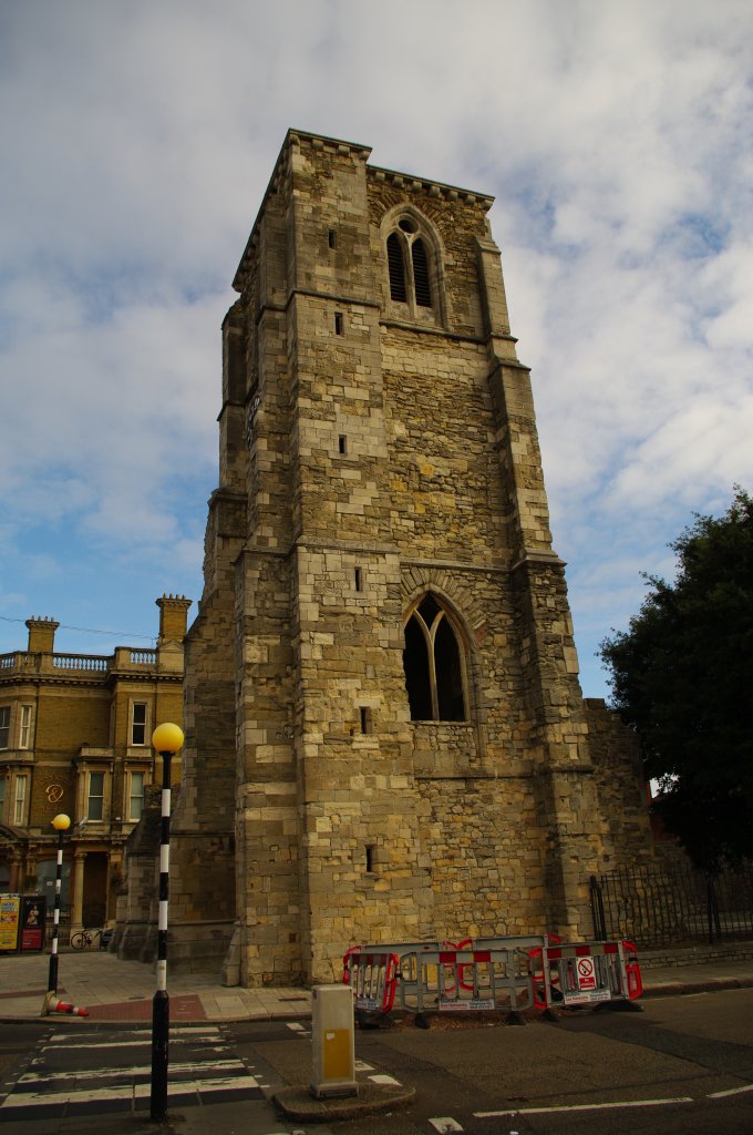 Southampton, Ruine der Holyrood Church (01.10.2009)