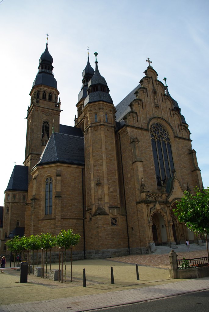 Speyer, St. gidien Kirche, erbaut von 1625 bis 1628, Architekt Peter von Kln 
(26.07.2009)
