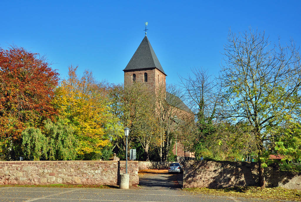 St. Joh. Baptist-Kirche an der Burg Nideggen - 27.10.2012