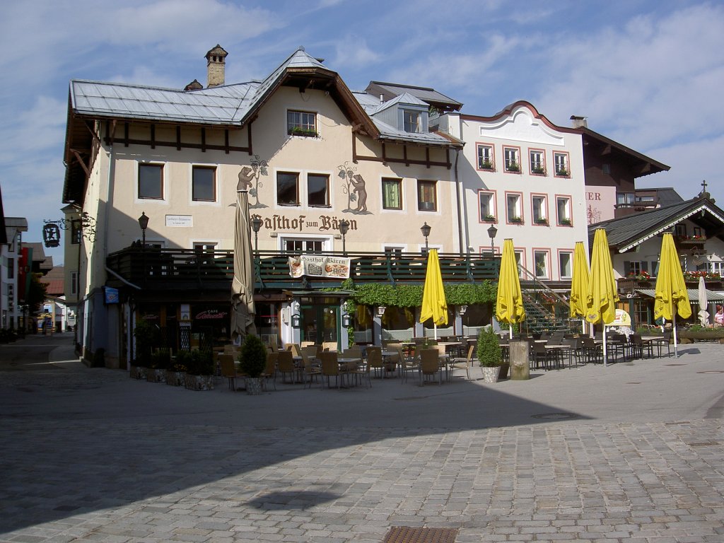 St. Johann, Gasthof zum bren am Marktplatz (09.06.2013)