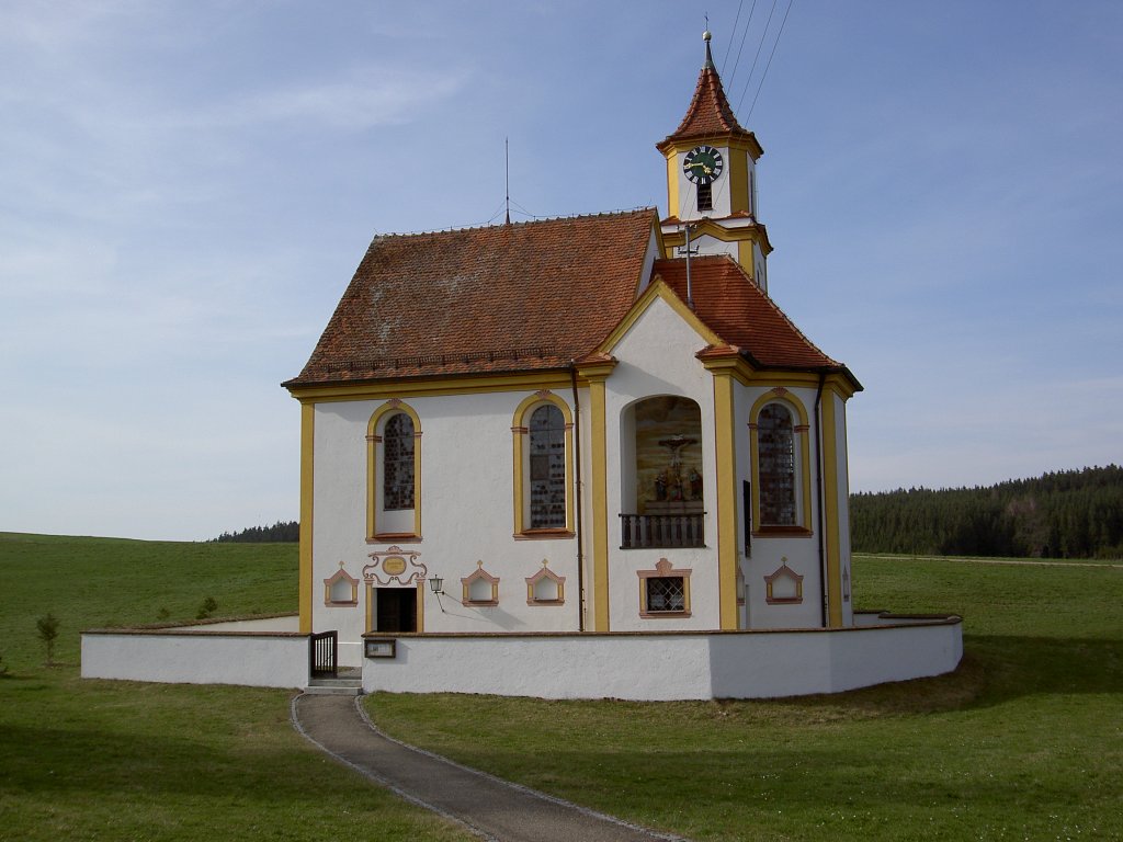 St. Margaretha Kapelle in Eichenhofen, Landkreis Gnzburg (27.03.2012)