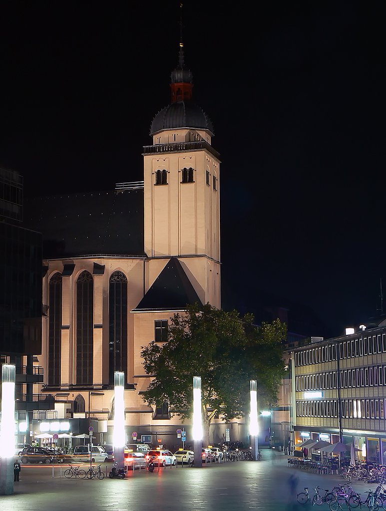 St. Mari Himmelfahrt, eine barocke Kirche in der Nhe des Klner Hbf´s