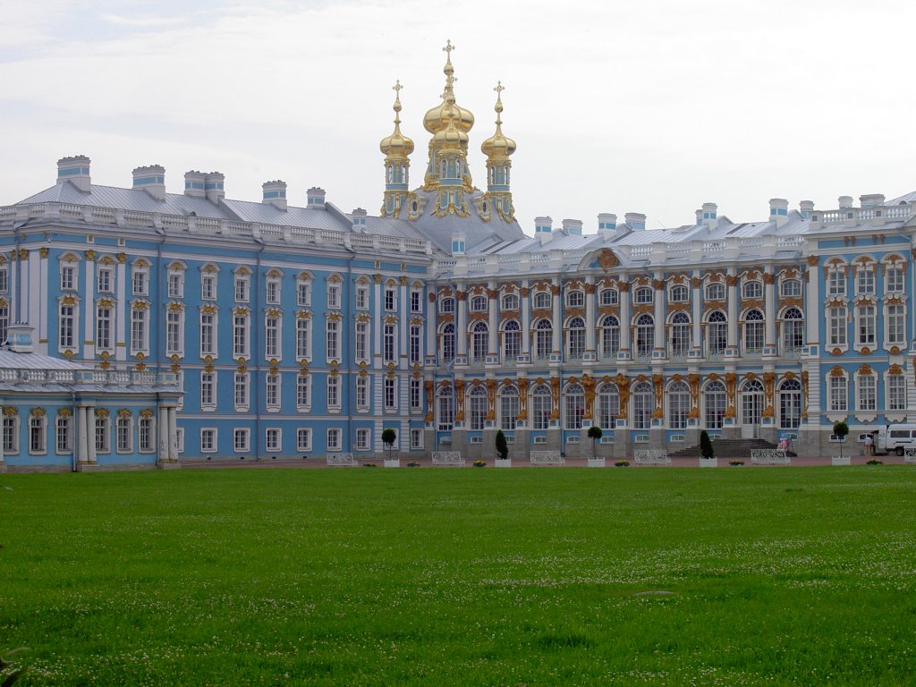 St. Petersburg, Katharinenpalast, ehemalige Zarenresidenz, 1751 fertiggestellt 
(07.07.2010)