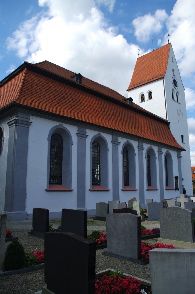 Steinheim, Ev. Luth. St. Martin Kirche, Stadt Memmingen (10.08.2011)