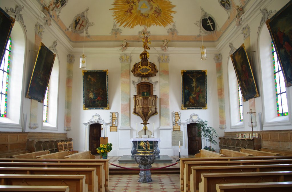 Steinheim, Ev. Luth. St. Martin Kirche, Stadt Memmingen (10.08.2011)