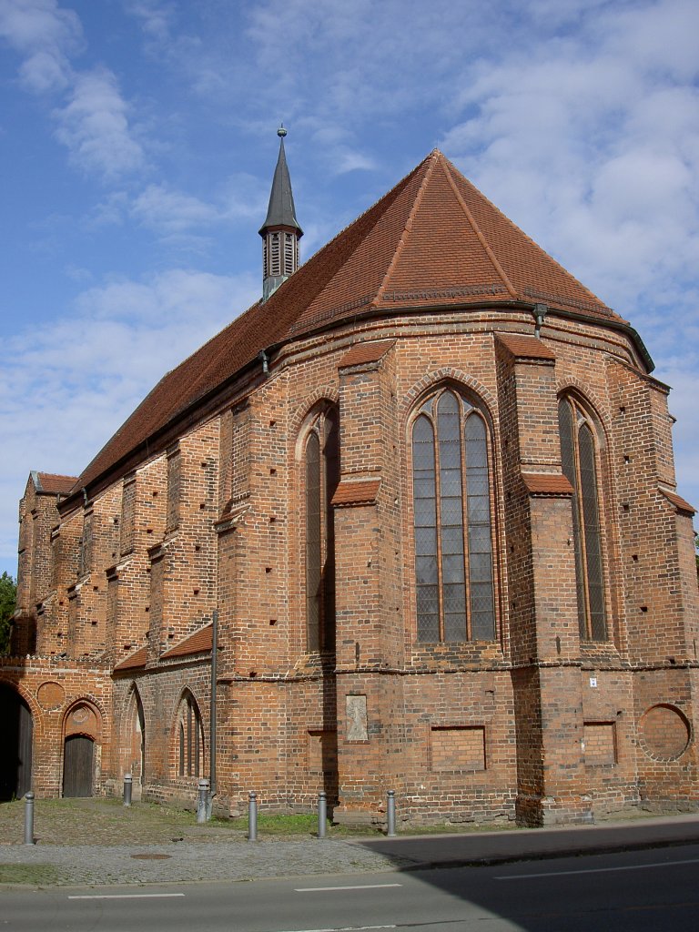 Stendal, St. Katharinenkirche, erbaut von 1456 bis 1468 als Stiftung von Kurfrst 
Friedrich II. (09.07.2012)