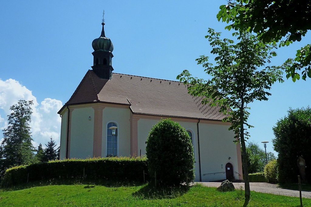 St.Mrgen im Schwarzwald, die Ohmenkapelle wurde 1736 eingeweiht, Juni 2011