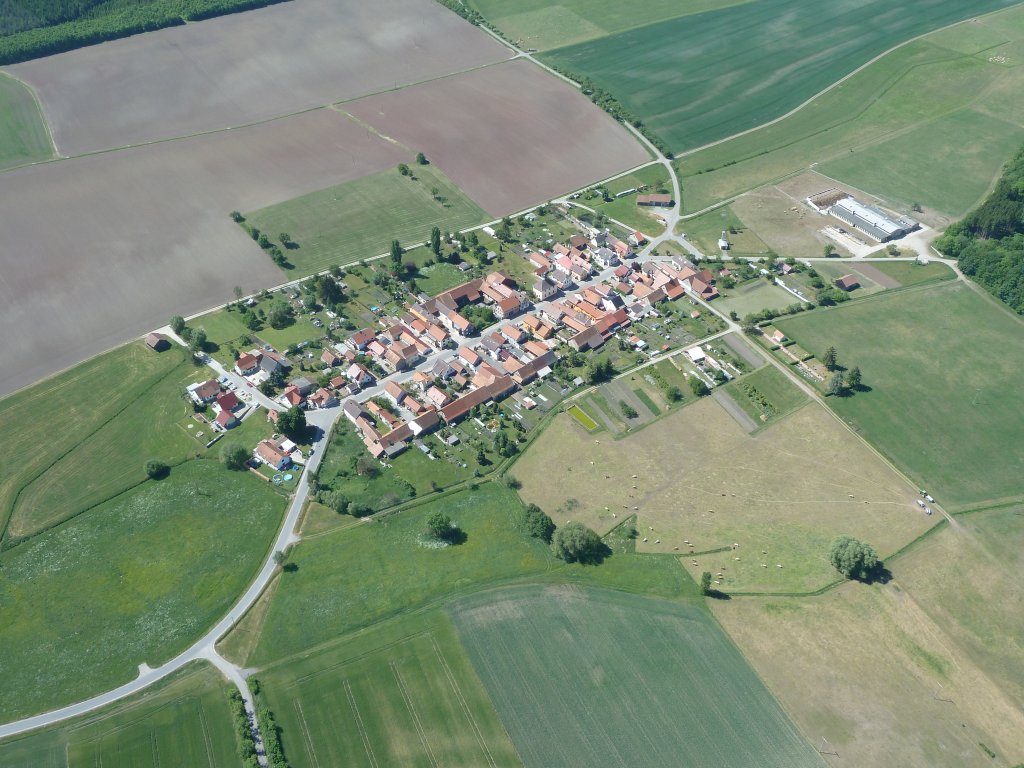 Slzdorf im Landkreis Hildburghausen, Mai 2011