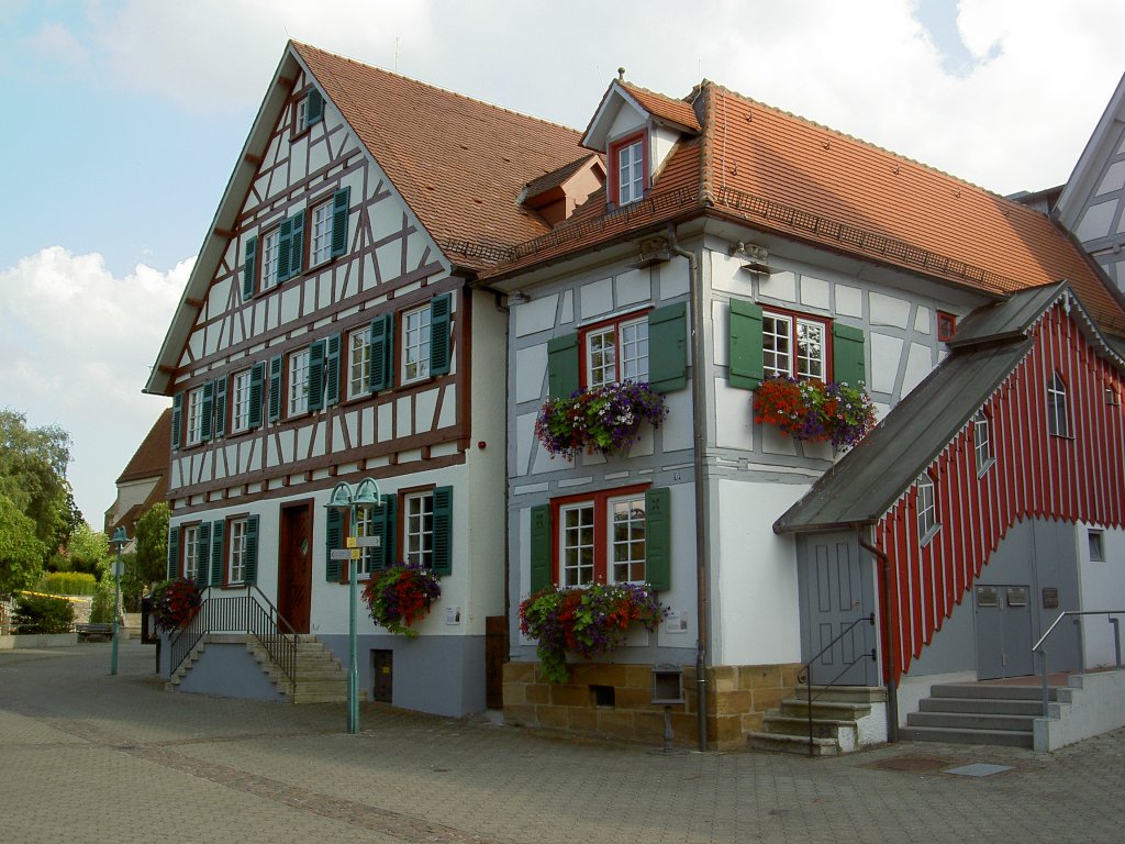 Sssen, Amtshaus am Marktplatz, Kreis Gppingen (10.08.2012)