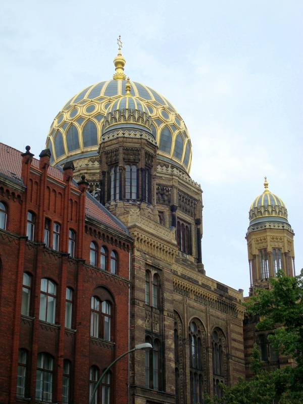 Synagoge Oranienburger Strae, im Berliner Bezirk Mitte. 15.5.2009