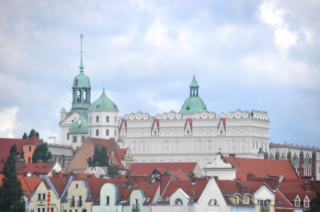 SZCZECIN, 31.08.2010, Blick auf das Schloss der Herzge von Pommern