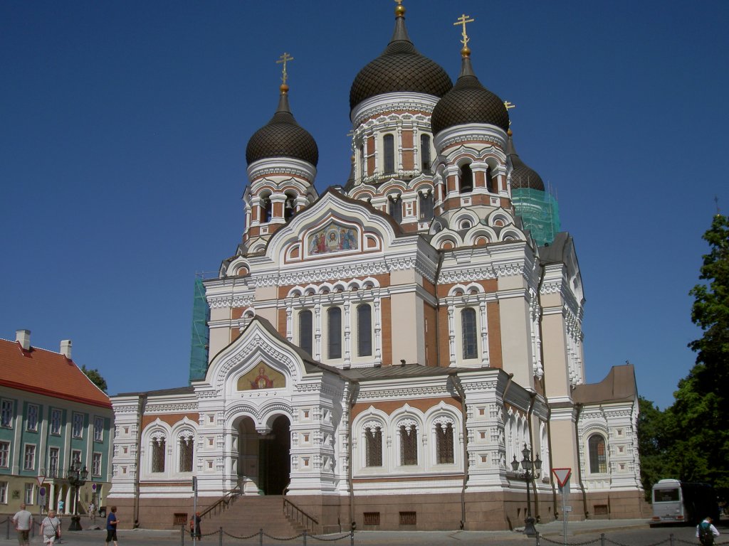 Tallinn, Alexander Newski Kathedrale, erbaut von 1894 bis 1900  (04.07.2010)