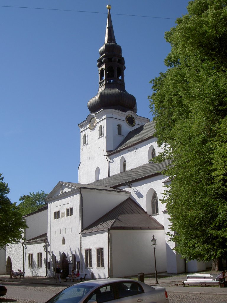 Tallinn, Lutherische Domkirche, erbaut ab dem 13. Jahrhundert (04.07.2010)