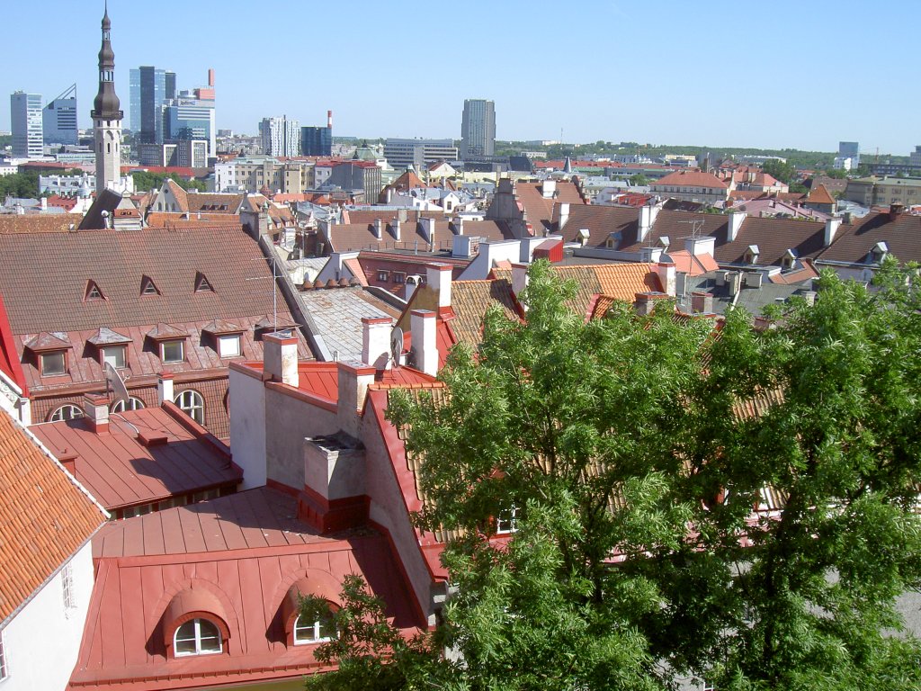 Tallinn, Unterstadt und Bankenviertel (04.07.2010)