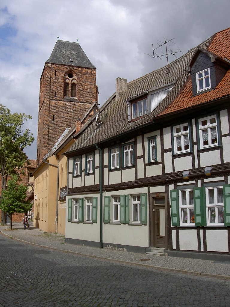 Tangermnde, Alte St. Nikolai Kirche an der Kirchstr (09.07.2012)