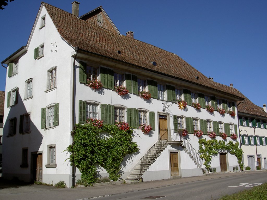 Thayngen, Gasthof zum Sternen, Kanton Schaffhausen (28.08.2011)