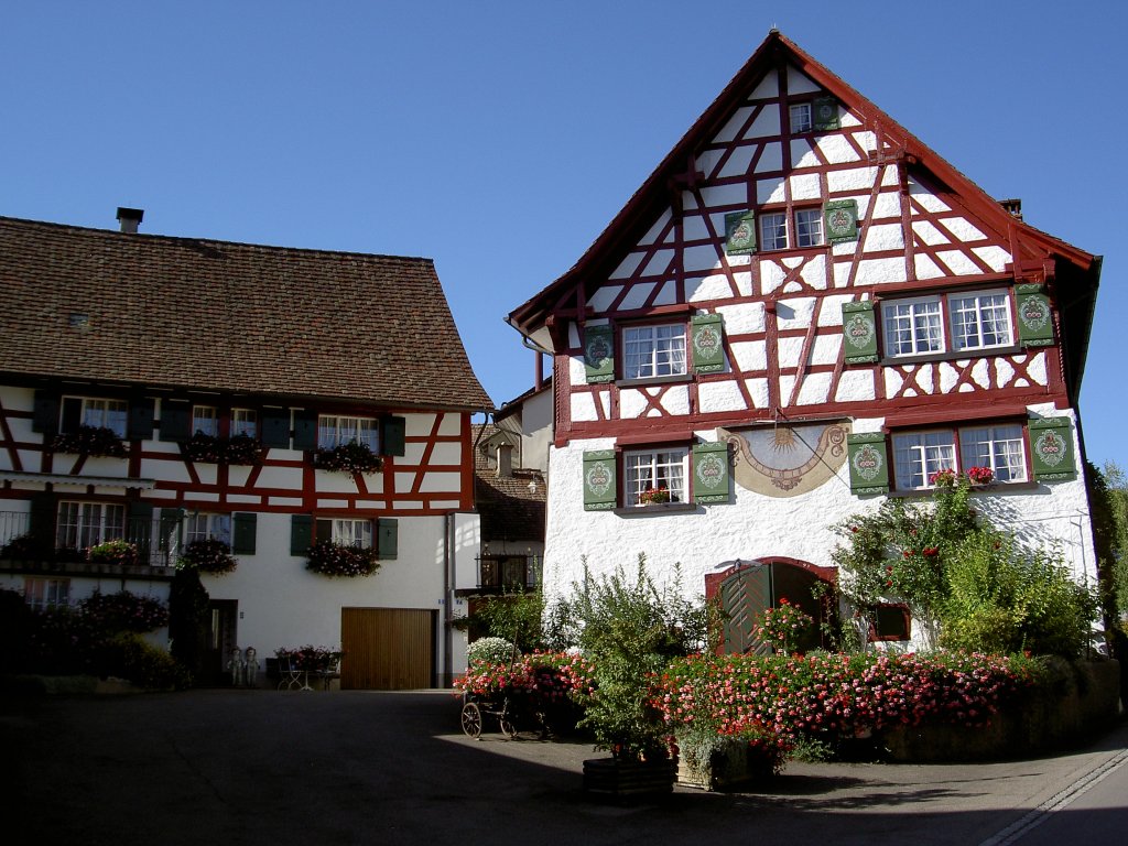 Thayngen, Haus zum Hirzen, Kanton Schaffhausen (28.08.2011)