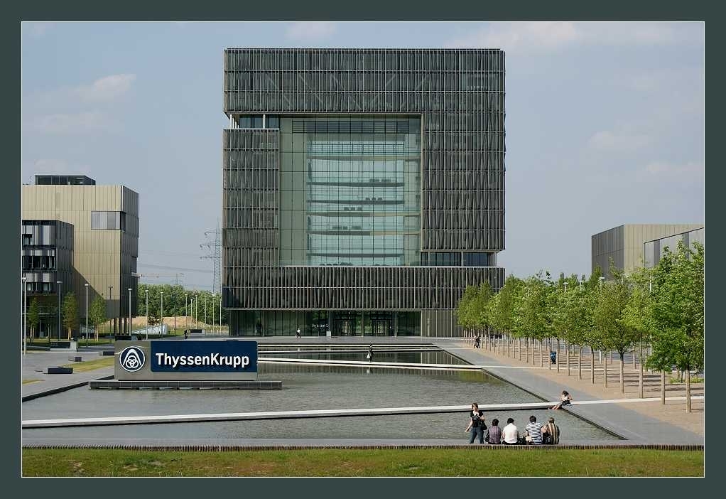 ThyssenKrupp-Hauptquartier in Essen (11. Mai 2011)