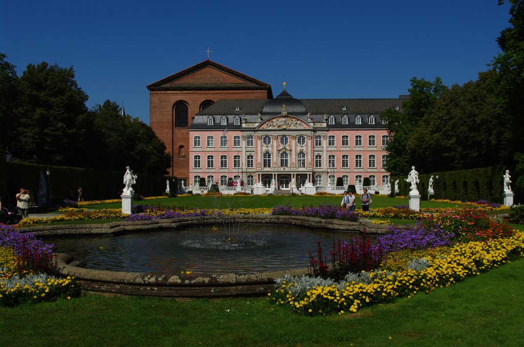 Trier, Kostantinbasilika und Kurfrstliches Palais (23.08.2009)