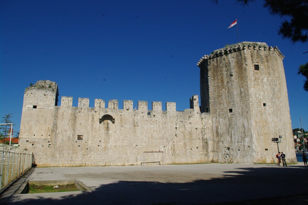 Trogir, Festung Kamerlengo aus dem 15. Jahrhundert (04.05.2012)