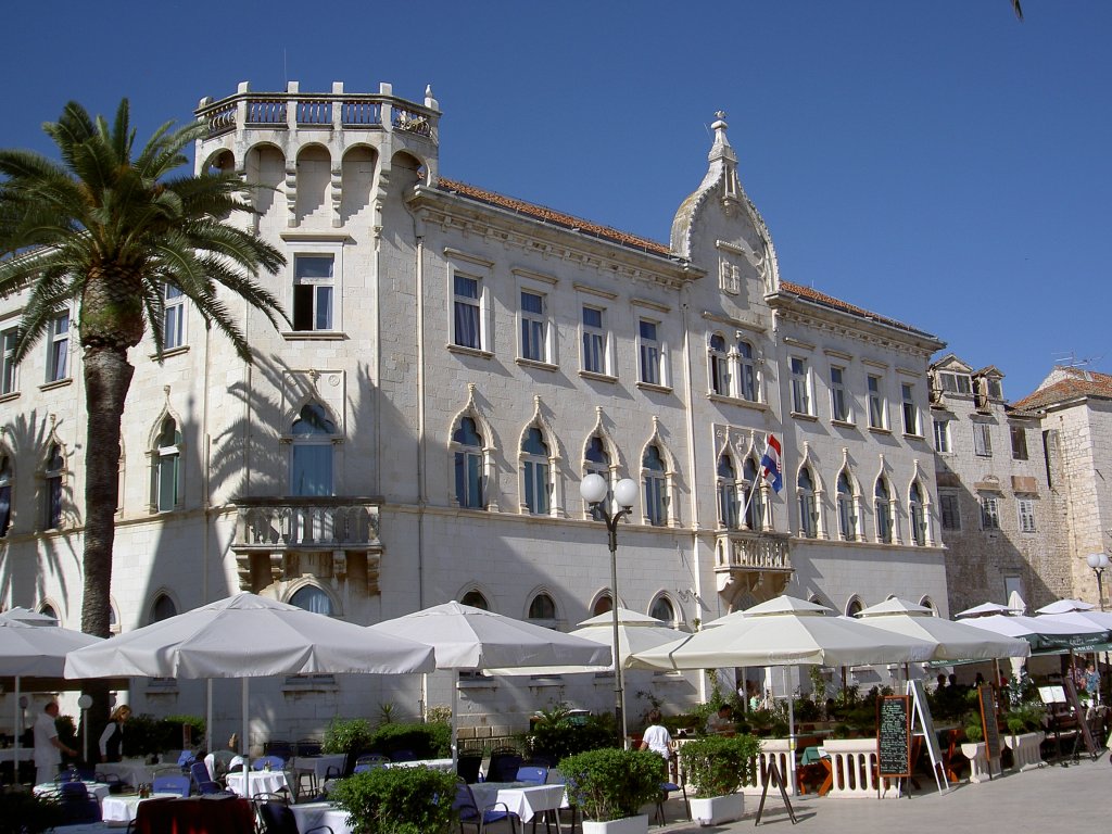 Trogir, Frstenpalast aus dem 13. Jahrhundert (04.05.2012)